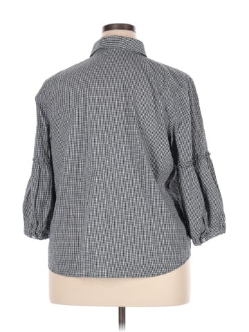 Van Heusen 3/4 Sleeve Button-Down Shirt (view 2)