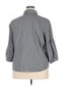 Van Heusen Houndstooth Gray 3/4 Sleeve Button-Down Shirt Size XXL - photo 2