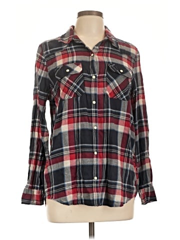 Forever 21 Long Sleeve Button-Down Shirt (view 1)