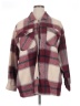 HFX Plaid Burgundy Coat Size XL - photo 1