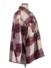 HFX Plaid Burgundy Coat Size XL - photo 4