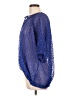 Ruby Rd. 100% Polyester Blue 3/4 Sleeve Blouse Size L - photo 5