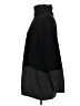 BCBGMAXAZRIA Color Block Black Turtleneck Sweater Size S - photo 5