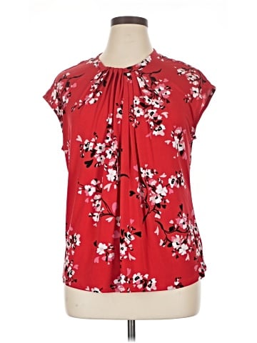 Liz Claiborne Career Short Sleeve Blouse (view 1)