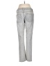 Eileen Fisher Chevron-herringbone Silver Jeans Size 8 - photo 2