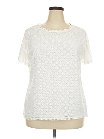Liz Claiborne Short Sleeve Top (view 1)