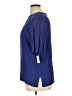 Doncaster Collection Blue Short Sleeve Blouse Size 14 - photo 5