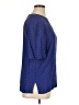 Doncaster Collection Blue Short Sleeve Blouse Size 14 - photo 4