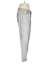 Eileen Fisher Chevron-herringbone Silver Jeans Size 8 - photo 4