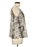 Allison Joy 100% Polyester Silver Sleeveless Blouse Size L - photo 4