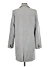 Zara TRF 100% Polyester Gray Coat Size M - photo 2