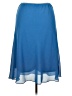 Unbranded 100% Polyester Solid Blue Formal Skirt Size 16 (petite) - photo 2