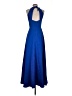 Aidan Mattox 100% Polyester Blue Cocktail Dress Size 0 - photo 2