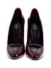 Gucci 100% Leather Burgundy Heels Size EU (IT) 38 1/2 / US 8 1/2 - photo 2