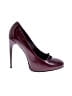 Gucci 100% Leather Burgundy Heels Size EU (IT) 38 1/2 / US 8 1/2 - photo 1