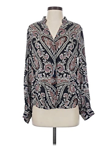 L'Agence Long Sleeve Blouse (view 1)