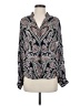 L'Agence Paisley Silver Long Sleeve Blouse Size XS (0) - photo 1