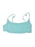 Triangl Chevron-herringbone Teal Swimsuit Top Size M - photo 1
