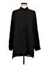 Pleione 100% Polyester Black Long Sleeve Blouse Size M - photo 1