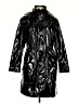 Coach 100% Polyester Black Raincoat Size S - photo 1
