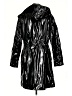 Coach 100% Polyester Black Raincoat Size S - photo 2