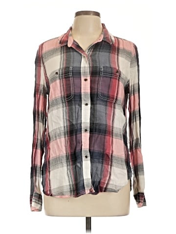 Mudd Long Sleeve Button-Down Shirt (view 1)