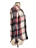 Mudd Plaid Pink Long Sleeve Button-Down Shirt Size L - photo 4