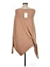 Milio Milano Solid Tan Poncho Size Med - Lg - photo 2