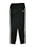Adidas 100% Polyester Black Track Pants Size 14 - photo 1