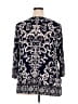 JM Collection Blue 3/4 Sleeve Blouse Size 2X - photo 2