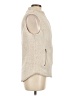 Love Tree 100% Polyester Ivory Faux Fur Vest Size M - photo 4