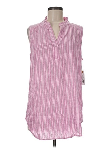 Land' n Sea Sleeveless Button-Down Shirt (view 1)