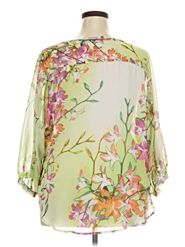 Jennifer Lopez 3/4 Sleeve Blouse (view 2)