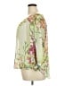 Jennifer Lopez 100% Polyester Green 3/4 Sleeve Blouse Size 2X (estimated) - photo 5