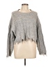 Double Zero Gray Pullover Sweater Size L - photo 1