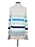 St. John's Bay Stripes Blue Pullover Sweater Size S - photo 2