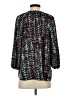 Willi Smith 100% Polyester Black 3/4 Sleeve Blouse Size S - photo 2
