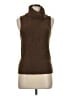 Splendid Solid Pink Brown Sweater Vest Size M - photo 1