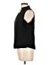 Bebe 100% Rayon Black Sleeveless Blouse Size L - photo 5