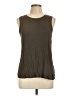 Halogen Brown Sleeveless Blouse Size L - photo 1