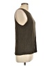 Halogen Brown Sleeveless Blouse Size L - photo 4