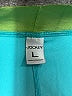 Jockey Color Block Green Active Pants Size L - photo 4