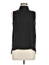Naked Zebra 100% Polyester Black Sleeveless Blouse Size M - photo 1