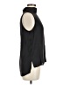 Naked Zebra 100% Polyester Black Sleeveless Blouse Size M - photo 4