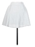 Forever 21 Solid White Formal Skirt Size XS - photo 2