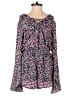 Eight Sixty Paisley Purple Romper Size XS - photo 1