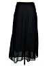 Apostrophe 100% Cotton Solid Black Formal Skirt Size 16 - photo 1