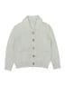 Crewcuts 100% Cotton Silver Cardigan Size 8 - 9 - photo 1