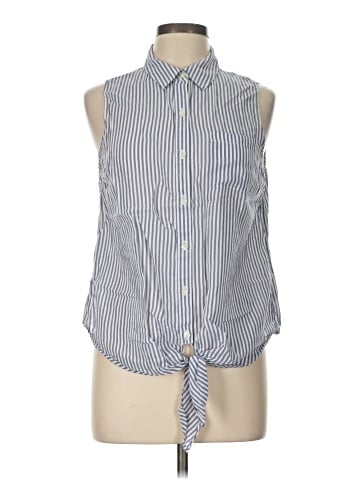 The Limited Sleeveless Button-Down Shirt (view 1)