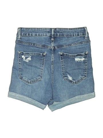 Wax Jean Denim Shorts (view 2)